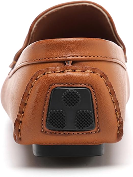 DECARSDZ Men's Penny Loafers – Slip-On Moccasin, PU Upper & Cushioned Insole