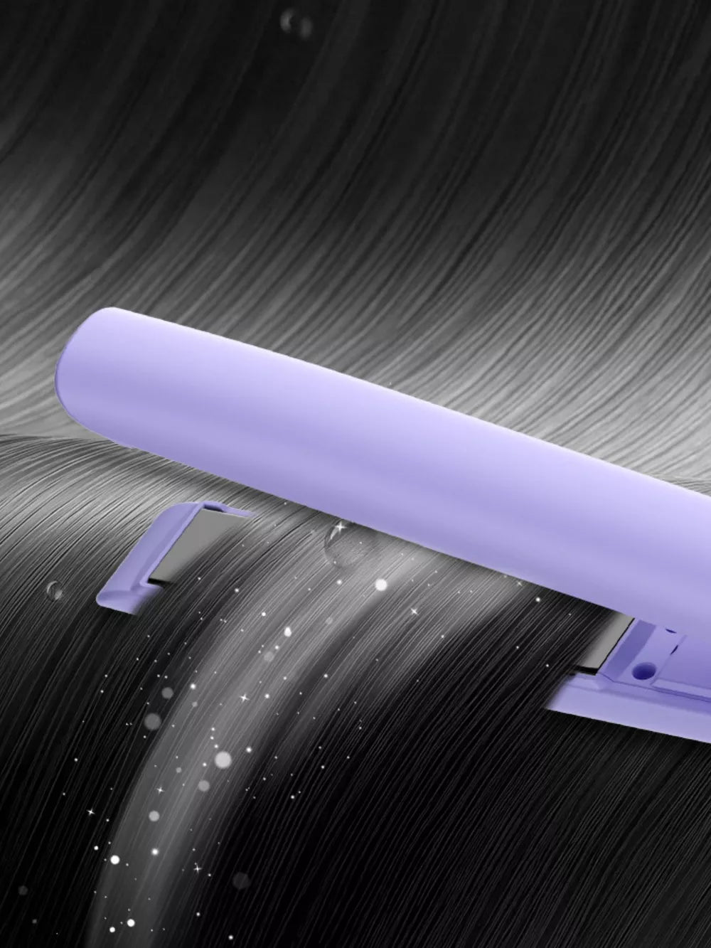 Portable 2-in-1 Hair Straightener & Curler – Compact, Travel-Ready Styling On the Go