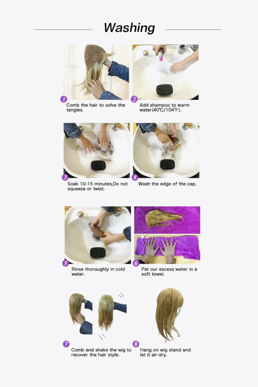 13x2 Lace Front Wig | Synthetic Long Wave 25" – 150% Density, Heat Safe