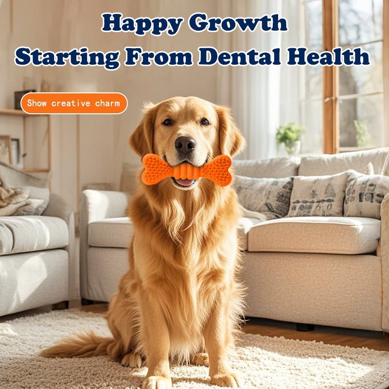 Dog Dental Chew Toy – Teeth Cleaning Toothbrush Stick for Small to Large Dogs