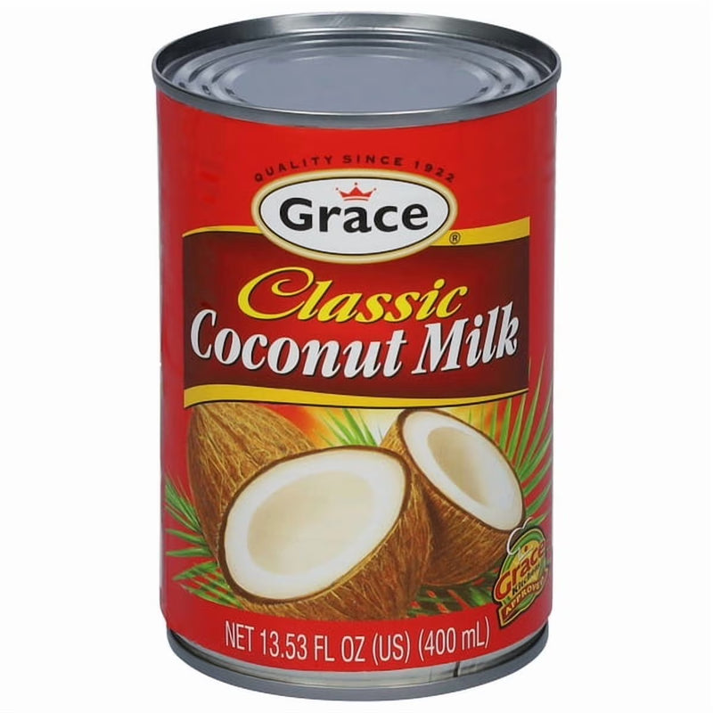 Grace Jamaican Classic Coconut Milk, 13.5 fl oz (Pack of 2)