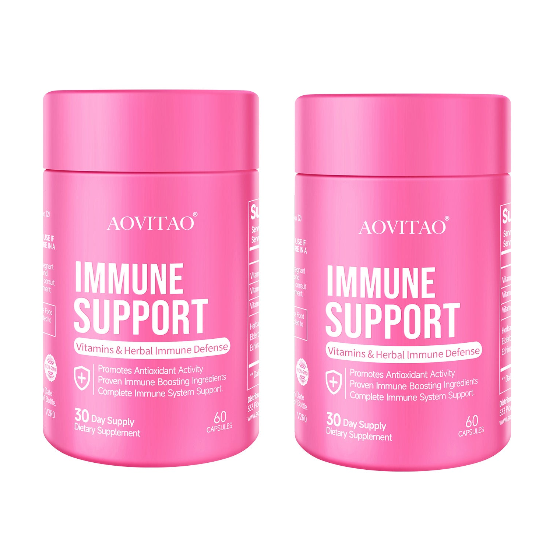 Immune Support Supplement – Lion's Mane, Reishi & 5-Mushroom Blend | 60 Capsules