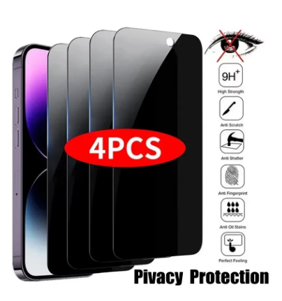 Privacy Screen Protector For iPhone 14 Pro Max 16 Pro Anti-Spy Glass For iPhone 13 15 12 11 Pro Max 13 Mini Tempered Glass