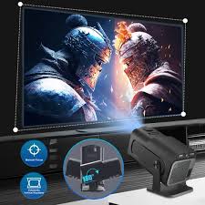 Magcubic 4K Android Projector – Native 1080P, 390 ANSI, WiFi 6, 180° Rotatable