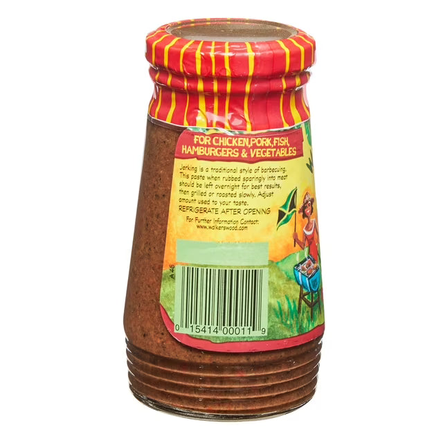 Walkerswood Traditional Jamaican Jerk Seasoning – Hot & Spicy, 10 oz | Authentic Caribbean Marinade