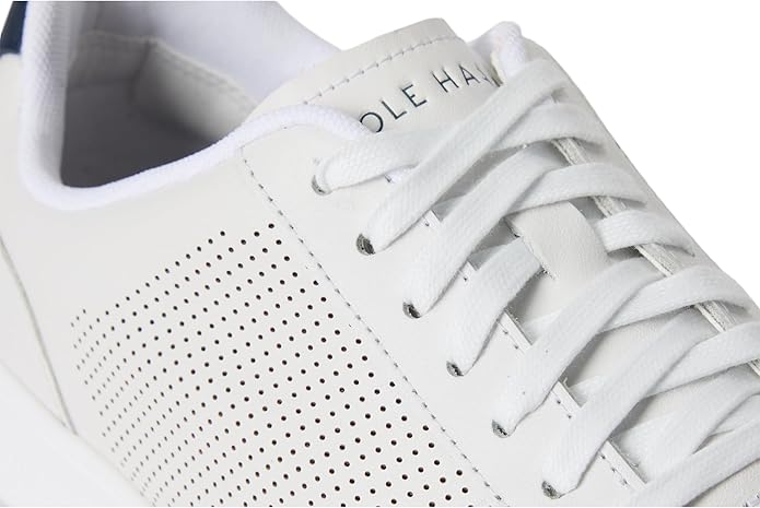 Cole Haan Men's Grand Crosscourt Modern Sneakers – Perforated Leather, Cushioned Footbed