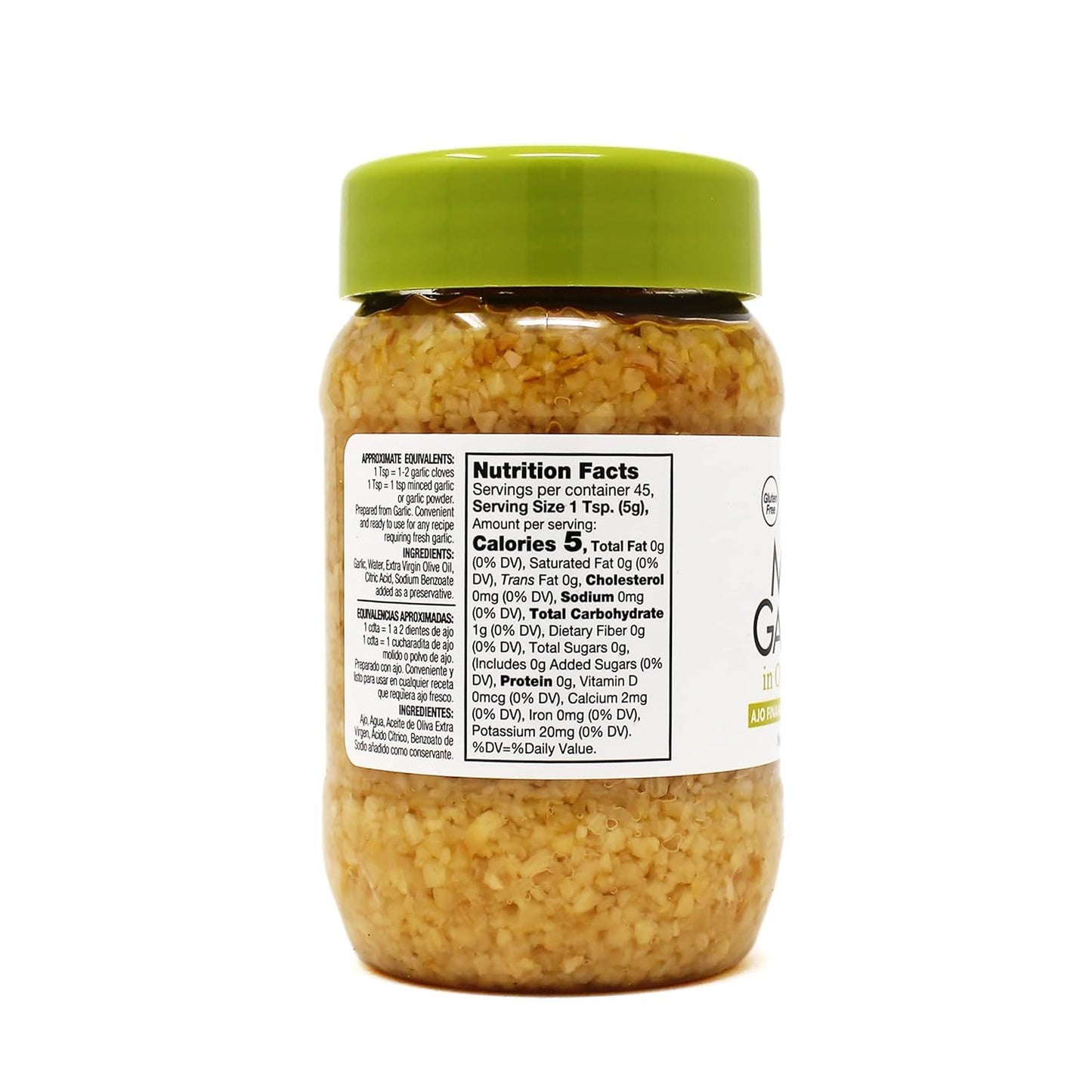 Badia Minced Garlic in Olive Oil, 8 oz Jar