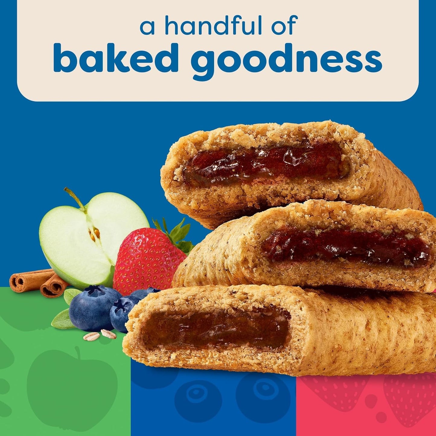 Nutri-Grain Soft Baked Breakfast Bars – Variety Pack, 4 Boxes, 32 Bars
