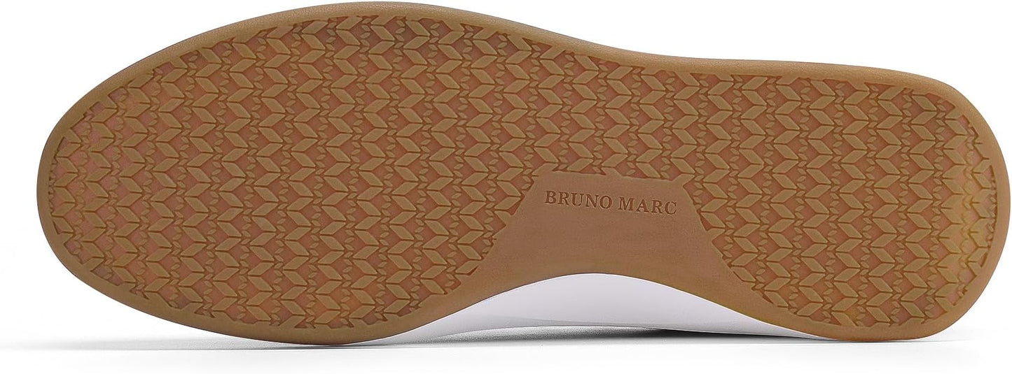 Bruno Marc Men's Arch Support Sneakers – Breathable PU Upper, EVA & Rubber Outsole