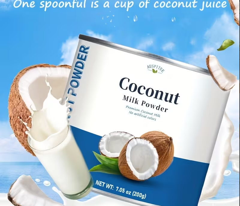 ULTHMOK Coconut Milk Powder – Pure Dairy-Free Cream Substitute, Gluten-Free, 200g (7.05 oz)