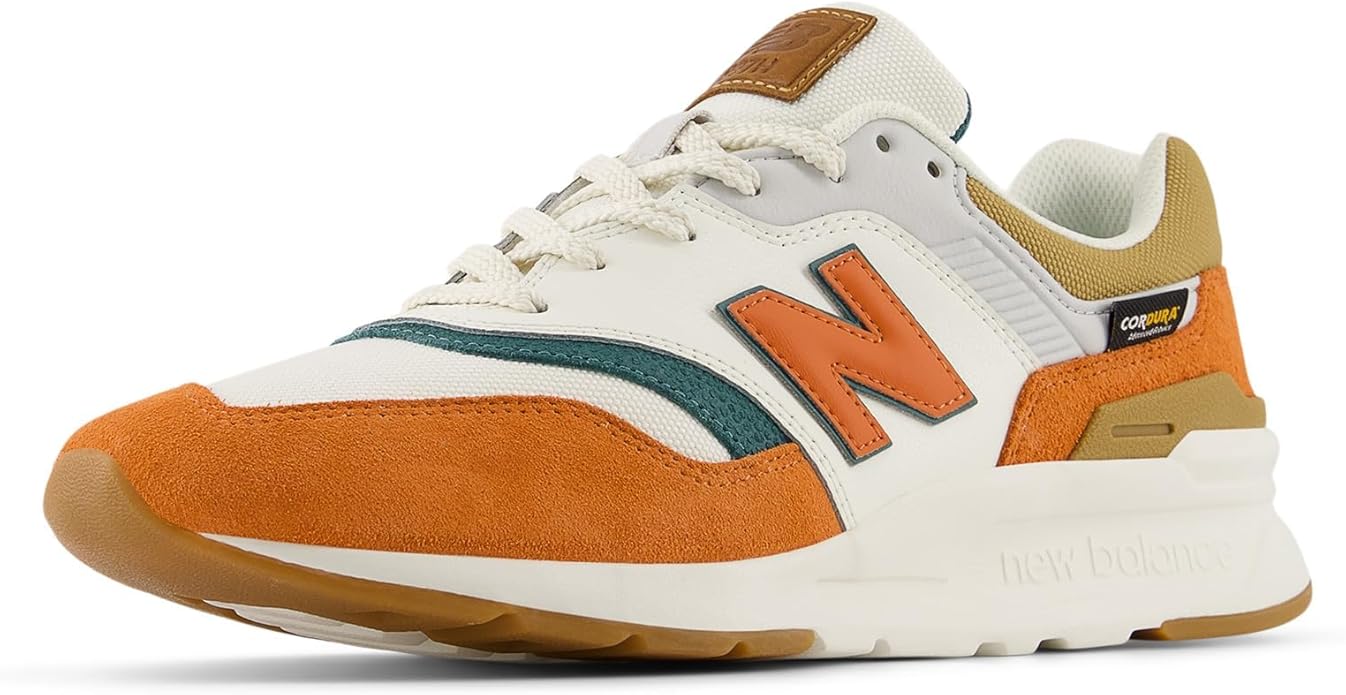 New Balance Men's 997H V1 Classic Sneakers – Mesh & Suede Upper, Rubber Outsole