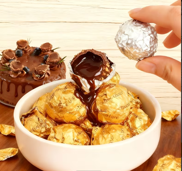 Truffle Chocolate Sandwich Balls – 6-Pack | Gluten-Free, Keto-Friendly, No Preservatives
