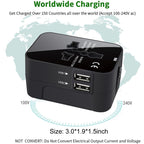 Universal Travel Adapter - All-in-One International Power Plug for 150+ Countries