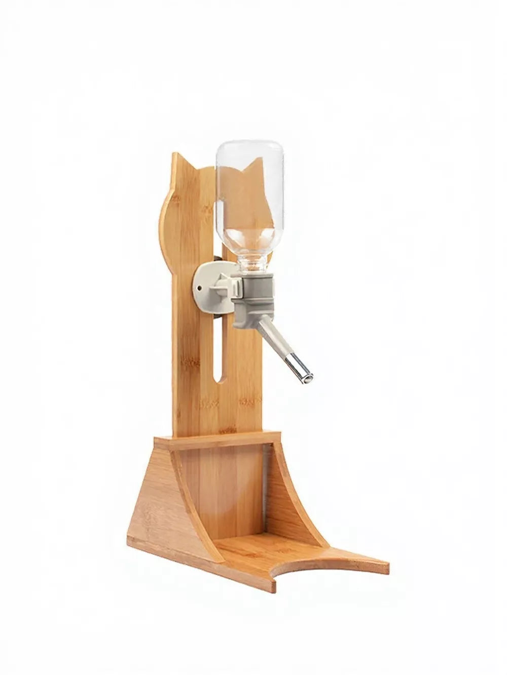 Wooden Pet Water Dispenser – Eco-Friendly No-Electric Hydration Station