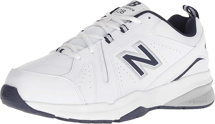New Balance Men's 608 V5 Cross Trainer – Leather & Suede, ABZORB Cushioning