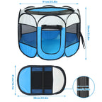 Foldable Pet Playpen – Portable Indoor & Outdoor Exercise Pen for Dogs, Cats & Small Pets