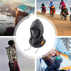 Winter Fleece Face Cover Balaclava - Windproof Ski Mask for Men & Women