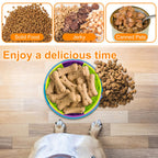 3-in-1 Slow Feeder Dog Bowl - Anti-Choke Puzzle Feeder with Lick Mat for Medium & Large Dogs