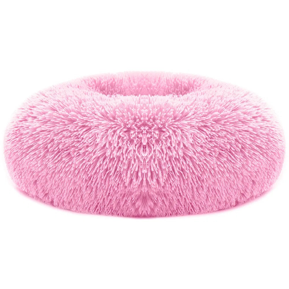 Luxury Plush Dog Bed – Soft Fleece Sofa with Cozy Nest Design, Large