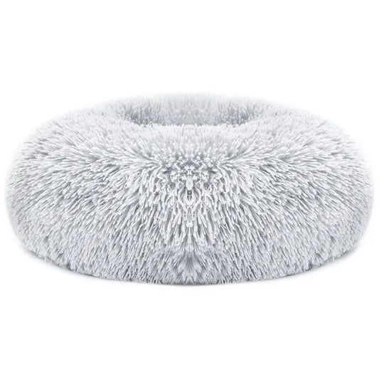 Luxury Plush Dog Bed – Soft Fleece Sofa with Cozy Nest Design, Large
