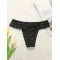 Women's Black Lace Push-Up Lingerie Set – Bra & Panty