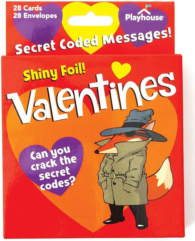 Super Ninja Finger Puppets 28 Card Valentine Exchange Box for Kids