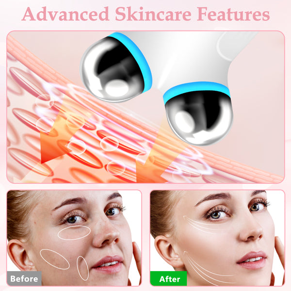 EMS Facial Toning Device – Professional Microcurrent Face Lifting & Skin Firming Tool