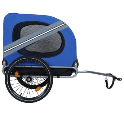 Large Dog Bike Trailer – 120 LB Capacity | All-Terrain Steel Frame Pet Carrier