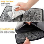 EMS Foot Massager Mat - Electric Pulse Therapy for Pain Relief & Circulation