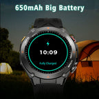 SENBONO GPS Smart Watch for Men – 1.45" HD Display, Built-In GPS, Altimeter, Barometer & Compass