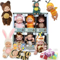 Princess Doll Gift Set - 6 Piece Collection for Girls Birthday, Christmas & Holiday Gifts