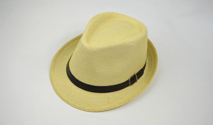 Woven Straw Sun Hat – Unisex Outdoor Beach & Travel Hat