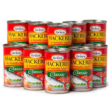 Grace Jack Mackerel in Tomato Sauce, 15oz 1 Pack - 12 Pack – Authentic Caribbean Canned Fish