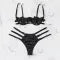 Floral Lace Lingerie Set – Unlined Half Cup Bra & Brief