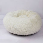 Plush Round Cat Bed – Ultra Soft Faux Fur Nest for Cats & Small Dogs