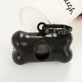 Dog Waste Bag Dispenser with Bags - Compact Leash Attachment for Easy Cleanup