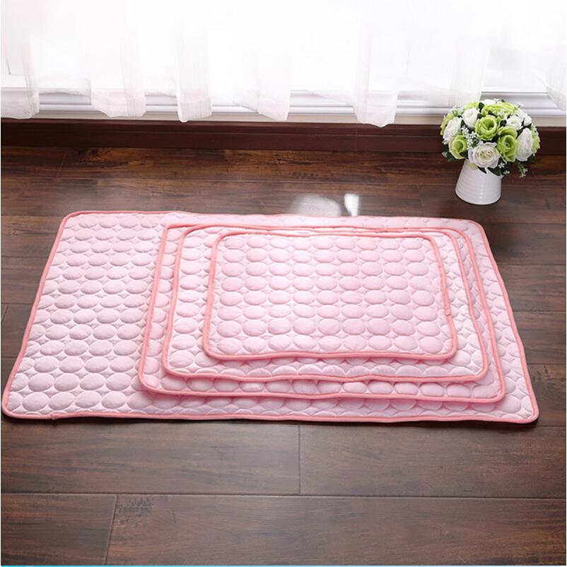 Ice Silk Self-Cooling Pet Mat for Dogs & Cats | No-Power Summer Cooling Pad