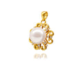 24K Gold Sun Pendant Necklace | Dainty Layering Choker for Women