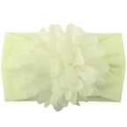 Baby Girl Flower Headband | Soft Chiffon Princess Hair Bow | 13 Colors