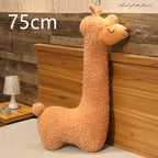Giant Alpaca Plush Pillow – Soft Huggable Stuffed Animal Toy
