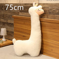 Giant Alpaca Plush Pillow – Soft Huggable Stuffed Animal Toy