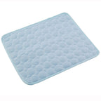 Ice Silk Self-Cooling Pet Mat for Dogs & Cats | No-Power Summer Cooling Pad