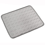 Ice Silk Self-Cooling Pet Mat for Dogs & Cats | No-Power Summer Cooling Pad
