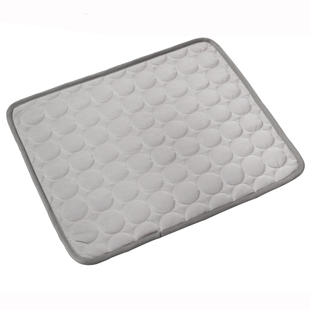 Ice Silk Self-Cooling Pet Mat for Dogs & Cats | No-Power Summer Cooling Pad