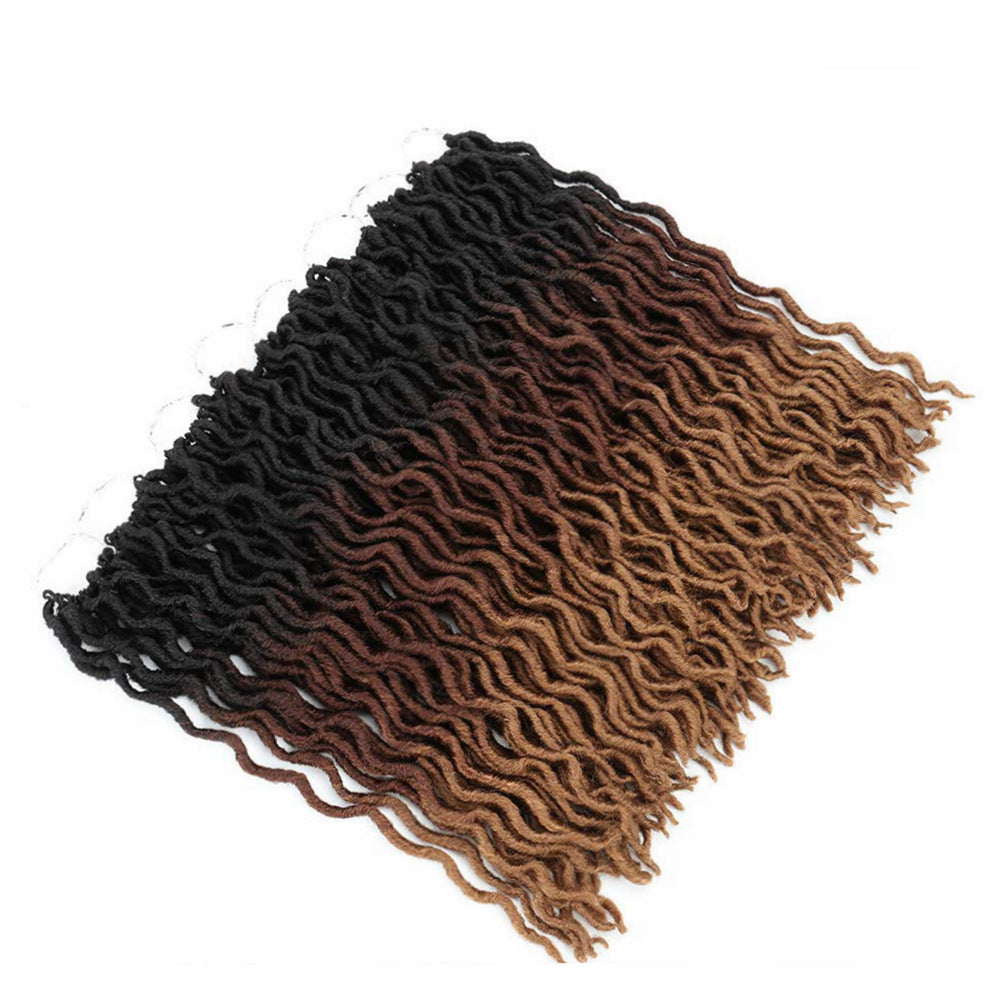 Ombre Curly Crochet Braiding Hair Extensions - Synthetic Fiber | 5 Colors