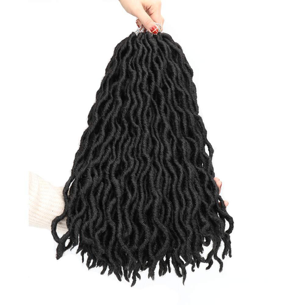 Ombre Curly Crochet Braiding Hair Extensions - Synthetic
