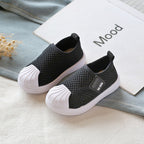 Kids Non-Slip Sneakers - Lightweight Breathable Toddler Shoes for Boys & Girls