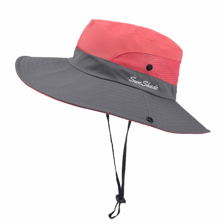 Wide Brim Fisherman Sun Hat – Unisex Travel & Hiking Hat in 7 Colors