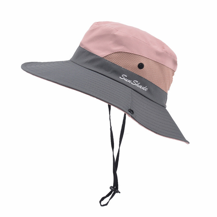 Wide Brim Fisherman Sun Hat – Unisex Travel & Hiking Hat in 7 Colors