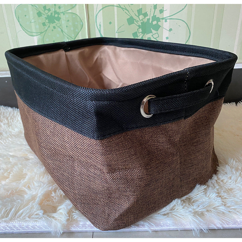Dog Toy Storage Basket | Pet Toy Organizer Bin for Dogs